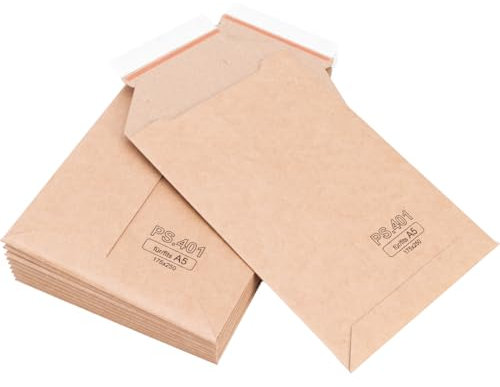 verpacking 40 Versandtaschen Karton Premium Qualität 175 x 250 mm DIN A5 Braun Wellpapp Versandtasche Kartonversandtasche