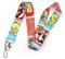 Bezelye Looney Tune Schlüsselband Schlüsselanhänger, Anime ID Badges Lanyard Schlüsselband für ID-Kartenhalter, Handyhülle, 1, 0