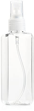 1 Stück 100 ml Transparente wiederverwendbare Kunststoff-Sprühflasche Parfüm Flüssige Make-up-Zerstäuber Leere Kleine Spray Nachfüllbare Flasche Reiseflaschen