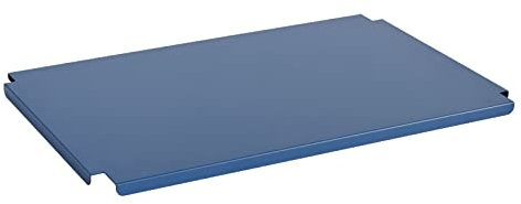 HAY Colour Crate Lid Deckel für Crate Box Large in der Farbe: Blau, aus pulverbeschichtetem Stahl, Maße: 34.5 x 53 x 1.5 cm, AC458-A603-AE89