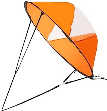 Garneck Kompaktes Kanu-kajak-Segel Scout Downwind Windsegel Faltbares Kajak-zubehör 108cmx108cm
