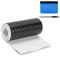 3D Carbon Fiber Vinyl Folie Aufkleber Roll Wrap 10cm x 900cm Schwarz Carbonfolie Autofolie Dekorstreifen Universal Selbstklebend Car Tuning Schutzfolie Karbon Folie für Auto