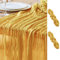Asee'm 2PCS Tischläufer Käsetuch 300 x 90cm Gold Boho Transparente Läufer Tisch Hochzeit Gaze Stoff Rustikale Käse Tuch für Braut Dusche Party