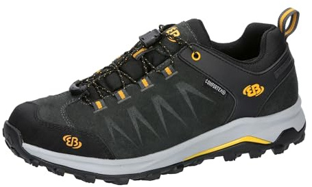 Brütting Herren Outdoorschuh Outdoorschuh Mount Chester, anthrazit/gelb, 44 EU