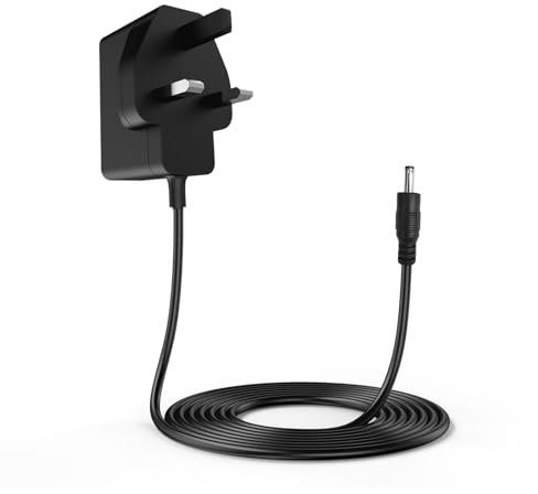 Heblumin 5V Charger Compatible with Beldray BEL0749N Window Vacuum BEL0749 BEL01105 BEL0537 Power Adapter for Window Cleaner Replacement Power Supply 5.9Ft Charging Cable