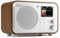 Audizio Milan - Radio Digital Dab+/FM portátil con Bluetooth, batería Recargable, Pantalla a Color, Salida de Auriculares y diseño Compacto en Color Plateado, Ideal para Viajes, Cocina o Dormitorio