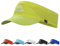 Joscoal Visor Cap Damen und Herren, Laufvisier Sport Visoren Atmungsaktiver Sonnenhut Elastisch Baseballhut Sonnenschild Sonnenvisier für Golf Tennis, Fluoreszierend Gelb