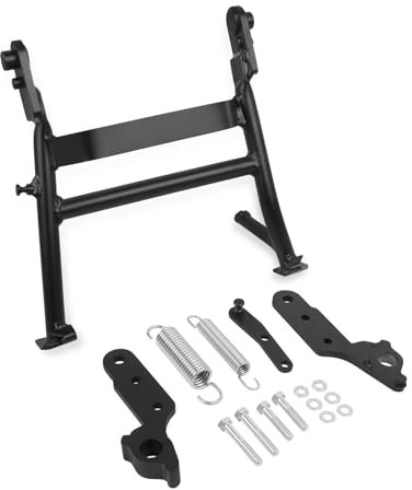 TILIEINE seitlich Nummernschildhalter Passend für Kawasaki KLR650 KLR 650 2022-2023 Motorrad Center Central Parking Stand Bracket Firm Holder Support Plate Kennzeichenhalter Motorrad