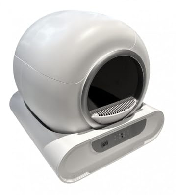 Mon ami Luki - Maison Toilette Automatique - Blanc - 533X510X480CM