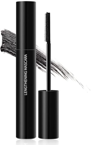 3D Metal Mascara, Curling Eyelash Iron Wasserfest Und Wischfest,Wimperntusche Volumen mit Metallbürste Langanhaltend Verlängern und Schwingen für Natürlich Schöne Wimpern (Schwarz 1Pcs)