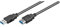 Goobay 93998 Super USB 3.0 Kabel Verlängerung / Verlängerungskabel für Geräte mit USB-Anschluss / Datenübertragung 5 Gbit/s / Dreifach geschirmt / 1,8m