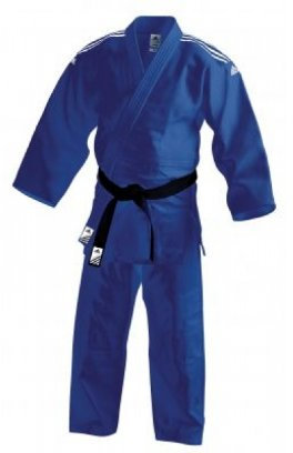 Tenue de judo Adidas, bleu, 200 cm