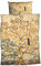 Casatex Mako-Satin Bettwäsche Lebensbaum Beige 135x200 cm + 80x80 cm