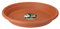 Elho Soucoupe Universel Ronde 25 - Soucoupe pour Intérieur & Extérieur - Ø 25.0 x H 3.8 cm - Ø 25.0 x H 3.8 cm - Marron/Terre Cuite