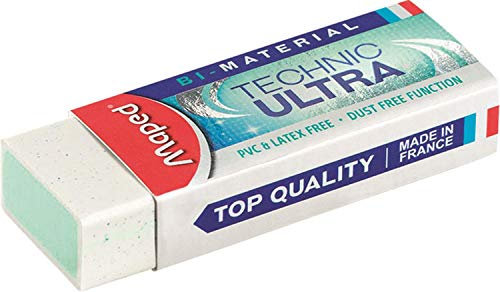 Maped KunststoffRadierer Technic Ultra, weiÃ, 20er Display