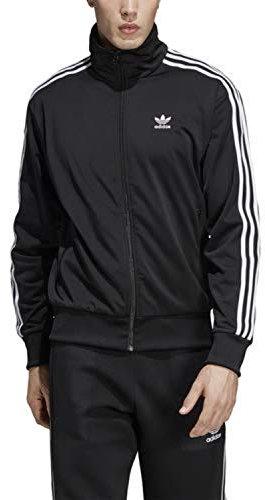 adidas Originals Herren Firebird Track Top Jacke, schwarz, Large