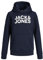 JACK & JONES Jungen Jjecorp Logo Sweat Hood Ss19 Noos Jr Kapuzenpullover, Blau(navy Blazernavy Blazer), 176 EU