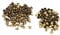HEEPDD 100Pcs Leather Rivets, Double Cap Rivets Tubular Metal Studs for DIY Projects Leather Craft Sewing Repairing Decoration 8 x 8mm(Bronze)