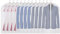 Univivi Suit Bags for Men, 12 Pack Travel Garment Bags, Breathable Clothes Covers Protector Bags, Transparent Waterproof Dustproof Moth Proof Dresses Storage Bag for Wardrobe Storage (60cm x 101cm)