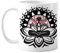 Lotus Outline Celebrate Mexico taza mexicana cerámica café porcelana taza vajilla