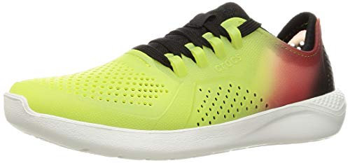 crocs Literide Color Dip Pacer Men Limette Punch/Almost Weiß Croslite 36 EU