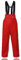Regenhose für Herren und Damen, wasserdicht, mit Trägerhose, für Angeln, Jagd - Rot - XX-Large