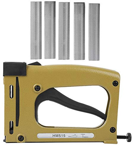 HM515 Manual Nail Gun, Aluminum Alloy Nail Gun Tools, for Furniture Production, Interior Decoration, Leather Product