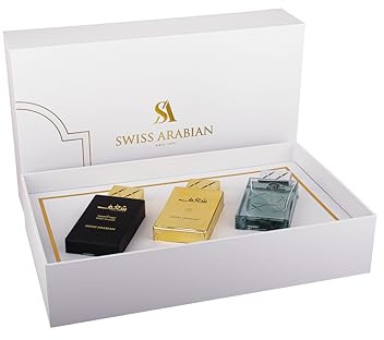 Swiss Arabian Shaghaf Gift Set 225ml Geschenkset/Parfumset / 3 verschiedene Parfums in einem Set/Weihnachtsset