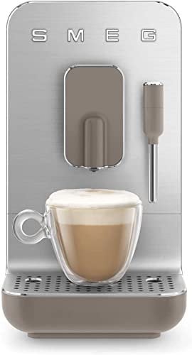 Smeg Fully Automatic Coffee Machine with Steam Taupe