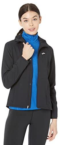 Brooks Baldachin-Jacke, schwarz, Größe 38-38