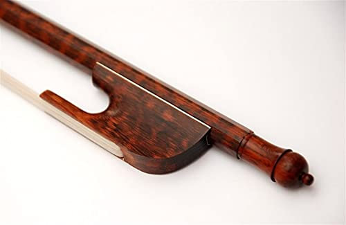 Violinbogen 4/4 Größe Violine Barock Bogen Schlange Holz Stick Brief Holz Schlangenholz