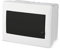 Lion Electric Caja de fusibles de 2 a 6 módulos, 1 fila, color blanco, caja de distribución, entrada de cable con puerta transparente IP40, distribuidor pequeño para interruptor de instalación