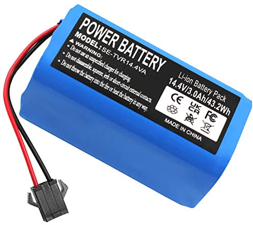 Staubsauger Akku 3000mAh 14.4V Li-Ion für Coredy R500+ R300 R650 für Denkee 600