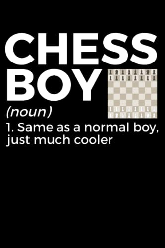 Chess Boy Notebook: Gift Idea for chess player | Chess Journal | College Ruled Lined Pages Book for Boys Girls Women Men (6x9 inches) | 110 pages