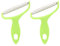 Pelapatate, Pelaverdure a Bocca Larga Cavolo, 14x12 cm, Grattugia per Cavoli, Dentellato, Pelapatate per Patate e Carote, con Angolo di 45 Gradi, Pelapatate Universale, 2PCS, per Frutta e Verdura