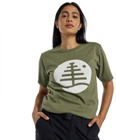Burton Family Tree SS Forest Moss Grün - XL