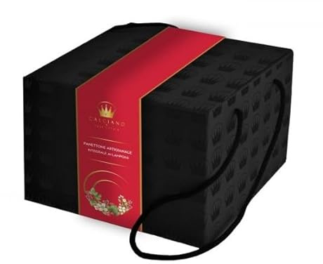 CALCIANO - IL PANETTONE ARTIGIANALE INTEGRALE AI LAMPONI 1KG