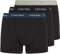 Calvin Klein Trunk 3pk 0000u2662g Homme Trunk, Noir (B- Black, Gr Heath, Navy Stone Wbs), S