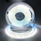 ShineBurky COB Ruban LED 5M Blanc Froid, 12V Bande LED COB 6000K CRI93+ Largeur 8mm Bandeau Lumineuse LED Flexible Découpable pour Chambre TV Rétroéclairage Cuisine Décor DIY (Sans Alimentation)
