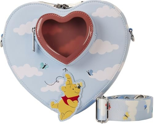 Winnie the Pooh Damen Crossbody, Schwarz