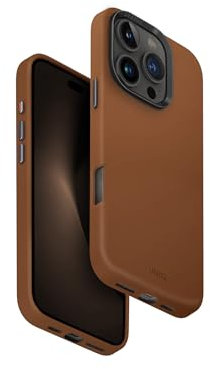 UNIQ Lyden Handyhülle Kompatibel mit Hybrid iPhone 16 PRO (2024) 6.3, MAGCLICK MAGCLICK Charging (Caramel)