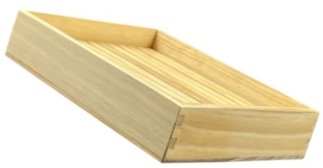 Hoement Japanische Sushi-platte Wiederverwendbare Servierplatte Für Sashimi Vielseitig Einsetzbar Für Grillspieße Hotpot Und Meeresfrüchte Elegantes Design Robustes Holzmaterial