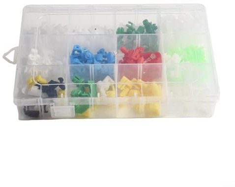 HEBEOT 160Pcs Car Door Lock Rod Linkage Retainer Clips Door Lock Rod Clip Door Lock Rod Clip Fasteners Door Lock Rod Clip For Various Types Car Doors And Locks