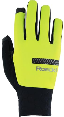 Roeckl Montalin Fahrrad Handschuhe lang gelb/schwarz 2027