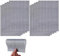 10 Pezzi Toppe di Riparazione per Zanzariere, 130 x 180 mmKit Nastro per Riparare in Fibra di Vetro Impermeabile Adesivo e Autoadesivo per Finestre Porte Zanzariera Protezione