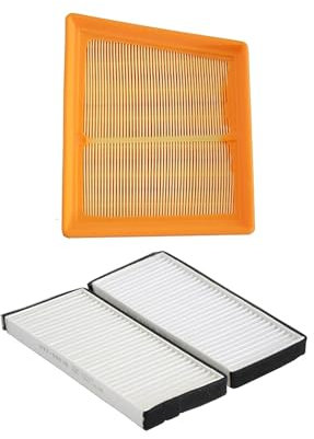 SXXJVES Filtro abitacolo per Ford Fiesta Sedan 1.5L Fiesta Hatchback 1.0T 1.5L 2008-2017 CN11-9601-AD DG81V3101 Filtro Aria Motore Auto Filtro Aria Abitacolo Filtro abitacolo Standard