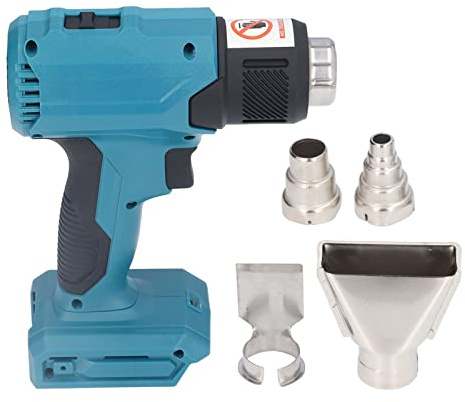 Cordless Heat Gun, Mini Heat Gun Battery Heat Gun Plastic Welding Gun 3 Gear Rechargeable Hot Air Gun Portable Heat Gun for Packaging Crafting