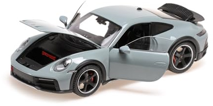 Minichamps 110062071 - Porsch. 911 Dakar Green Metallic 2022 with Openings - maßstab 1/18 - Modellauto