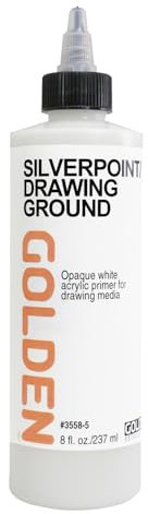 Golden Artist Colors 8oz (237ml) Silverpoint Drawing Ground