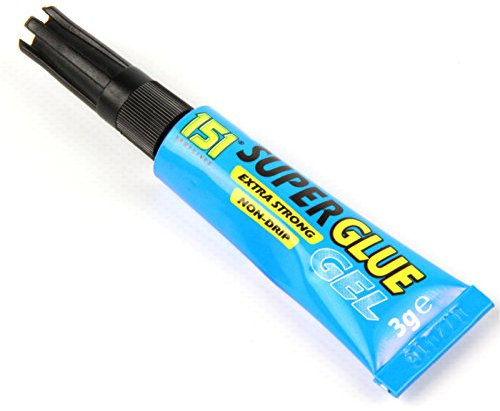 SUPERGLUE GEL Perfect For Re-Tipping Snooker & Pool Cues - Strong & Dries Fast